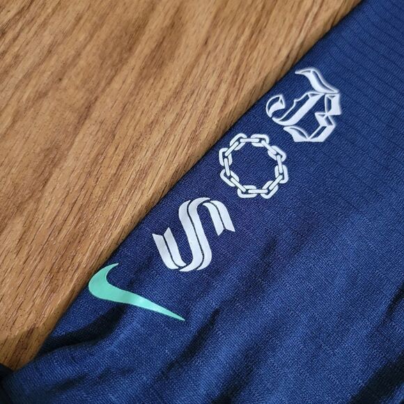 Nike Boston Marathon Therma Fit Running Jacket Navy Blue Women's Size Large L - Picture 6 of 14